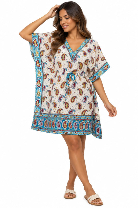 Vestido Estampado de Dama