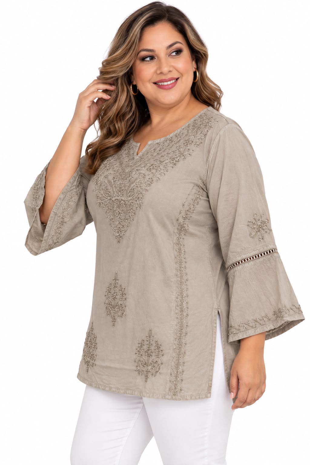 Blusa Elegance Kashmir PLUS