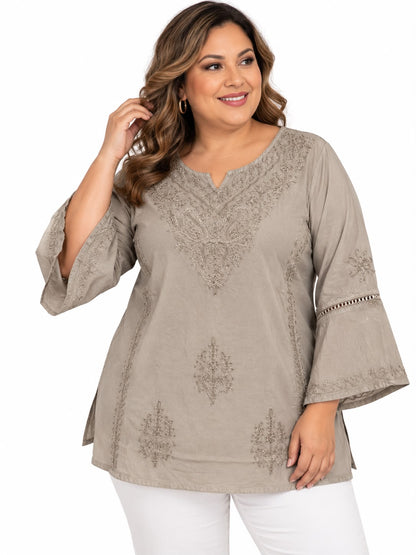 Blusa Elegance Kashmir PLUS