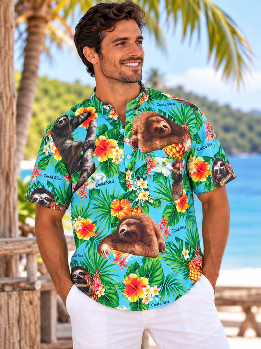 Camisa Tropical Pura Vida