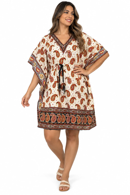 Vestido Estampado de Dama