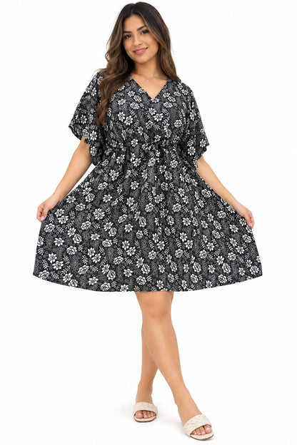 Vestido Estampado Salida de Playa para Dama KT136
