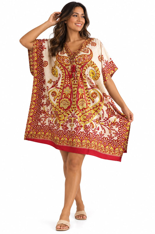 Vestido Estampado de Dama