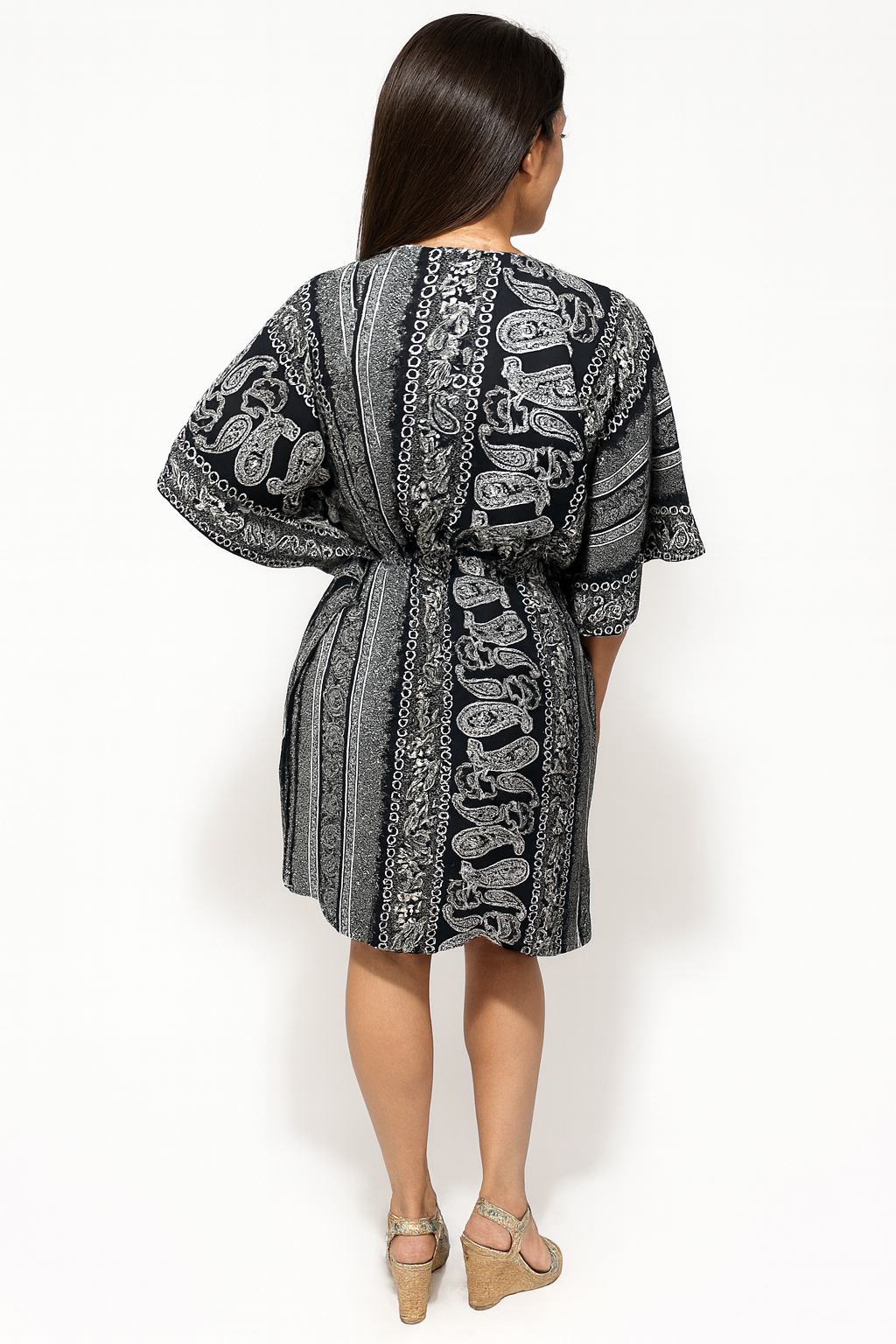 Vestido Estampado de Dama KT136