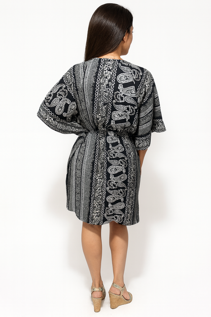 Vestido Estampado de Dama KT136