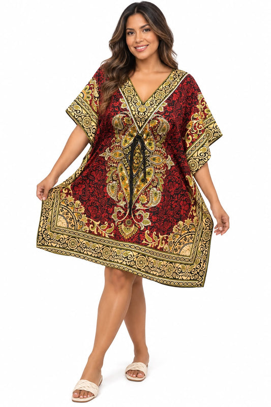 Vestido Estampado de Dama