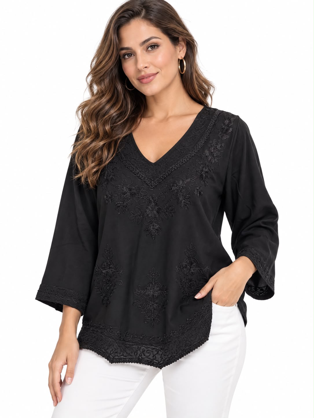 Hermosa Blusa Negra