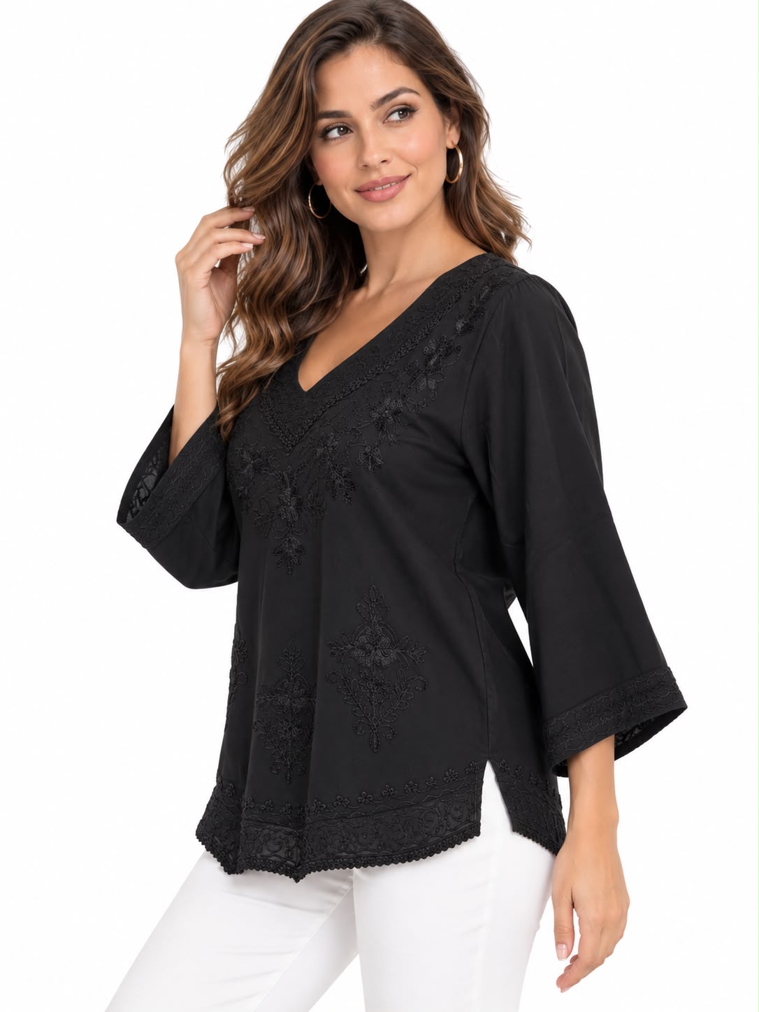 Hermosa Blusa Negra