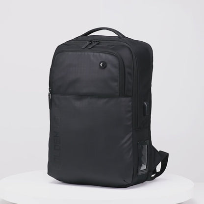 Bulto Mochila de Viaje Golden Wolf Negro 15,6''