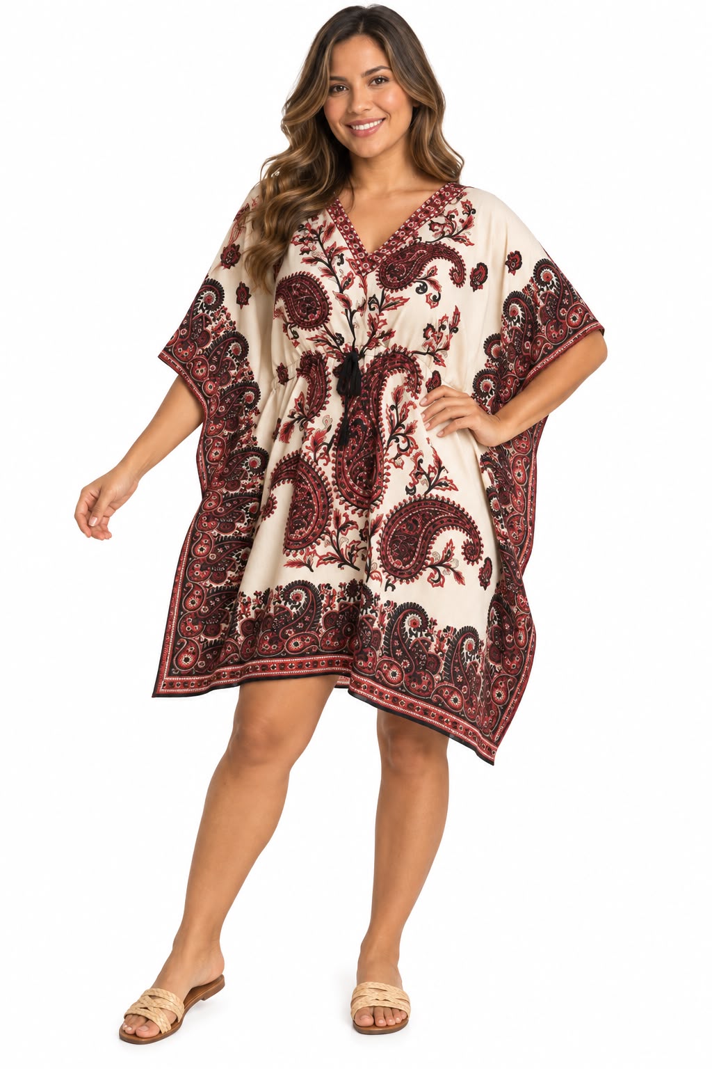 Vestido Estampado de Dama
