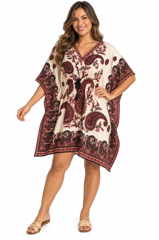 Vestido Estampado de Dama