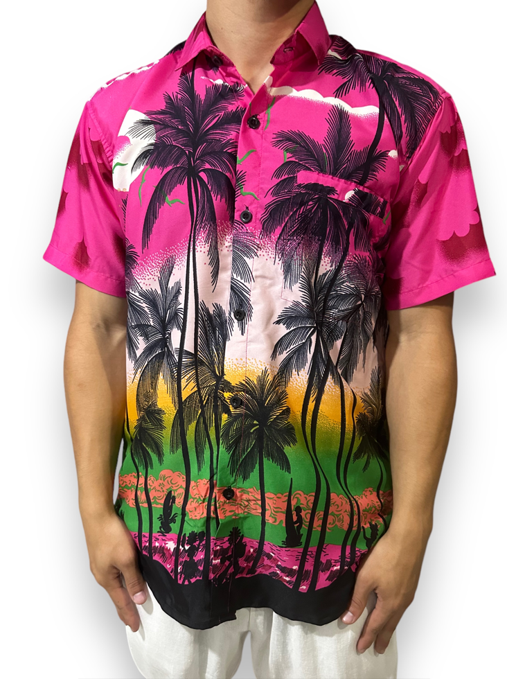Camisa Hawaiana Playera Caribeña de Caballero