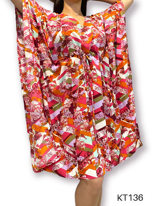 Vestido Estampado de Dama