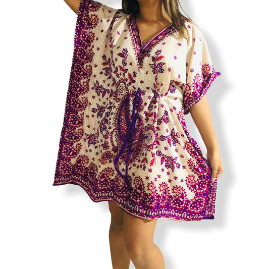 Manta Mediana Estampada de Dama